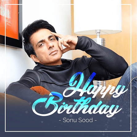 You are currently viewing Sonu Sood is celebrating his 48th birthday on 30th July. Congratulating wishes continues on social media.